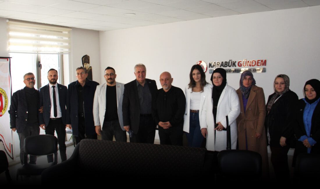 Anahtar Parti İl Başkanlığı  Karabük teşkilatı Basın Yayın Kuruluşlarını gezerek