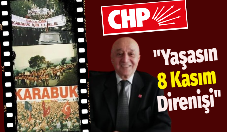 CHP Karabük il ve İlçe başkanlıkları ortak bir açıklama yaparak 