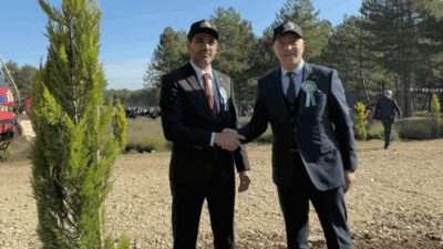 Karabük Aladağ mevkiinde Yeşil Vatan Seferberliği kapsamında 11 hektarlık alanda;