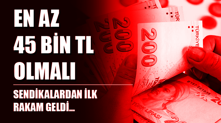 Asgari ücret için DİSK ve HAK İŞ tavır koydu ve