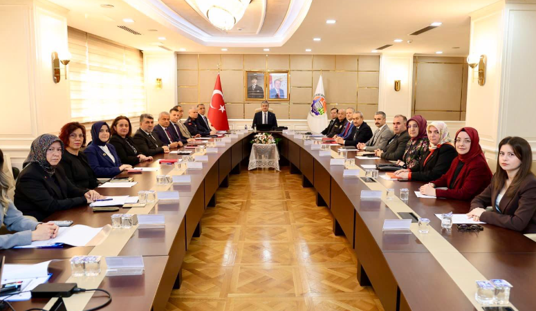 Kadına Yönelik Şiddetle Mücadele Koordinasyon Kurulu Toplantısı, Vali Mustafa Yavuz