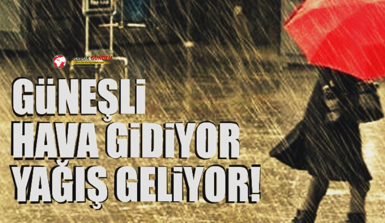 Pastırma sıcakları yerini sağanak yağışlara bırakması bekleniyor..