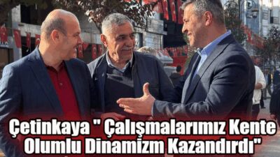   Karabük Belediye Başkanı Özkan Çetinkaya, şehir merkezinde yer alan