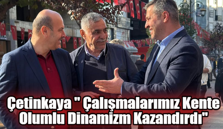   Karabük Belediye Başkanı Özkan Çetinkaya, şehir merkezinde yer alan